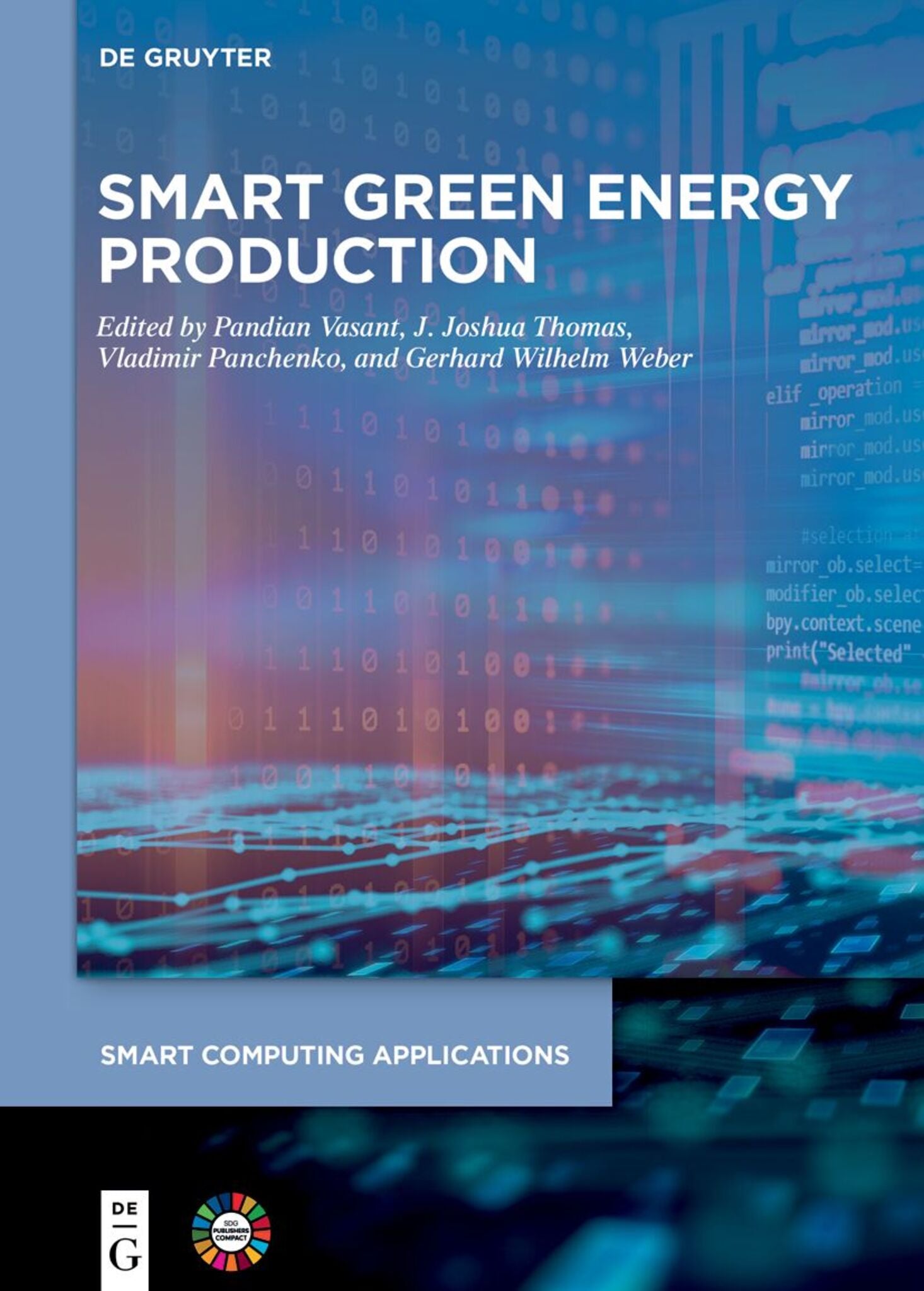 Cover image for Smart Green Energy Production ISBN 9783110714487